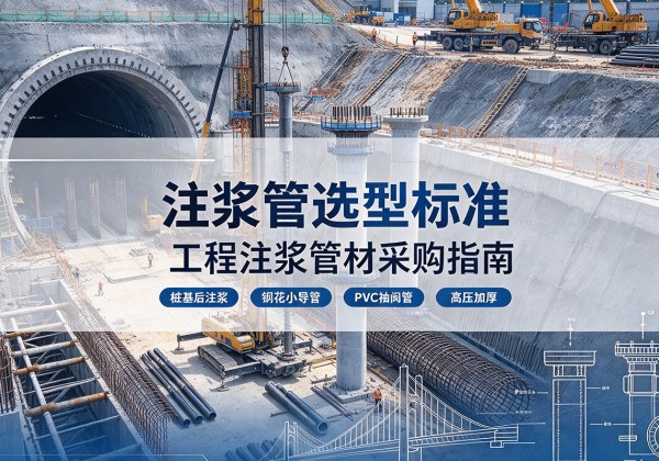 武山注浆管选型标准